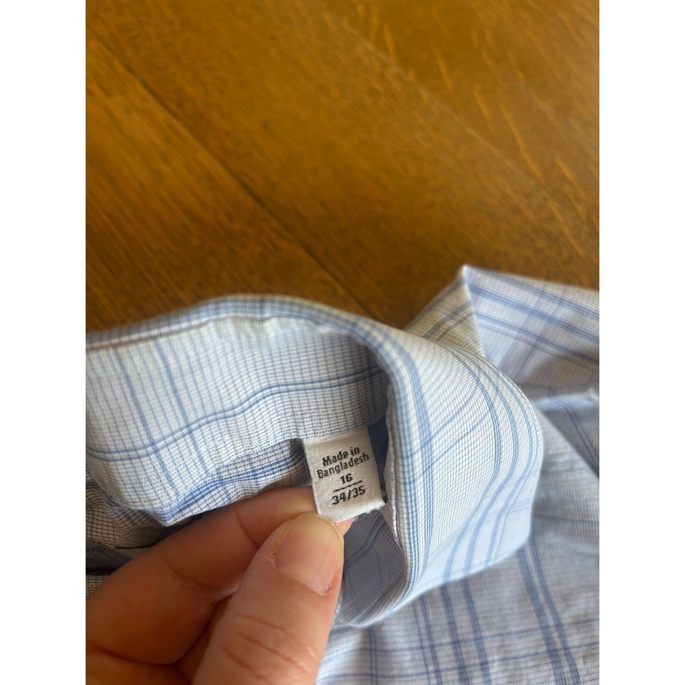 Calvin Klein‎ Men's Slim Fit Dress Shirt – Size 16  34/35 - Picture 6 of 12